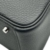 エルメス HERMES リンディミニ W刻印 ブラック シルバー金具 トリヨンクレマンス レディース ショルダーバッグ