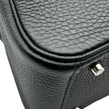 エルメス HERMES リンディミニ W刻印 ブラック シルバー金具 トリヨンクレマンス レディース ショルダーバッグ