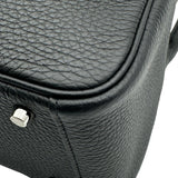 エルメス HERMES リンディミニ W刻印 ブラック シルバー金具 トリヨンクレマンス レディース ショルダーバッグ
