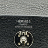 エルメス HERMES リンディミニ W刻印 ブラック シルバー金具 トリヨンクレマンス レディース ショルダーバッグ