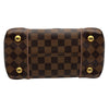 ルイ・ヴィトン LOUIS VUITTON カイサトートPM N41554 ブラウン/ピンク ダミエ/レザー レディース ショルダーバッグ