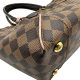 ルイ・ヴィトン LOUIS VUITTON カイサトートPM N41554 ブラウン/ピンク ダミエ/レザー レディース ショルダーバッグ