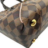 ルイ・ヴィトン LOUIS VUITTON カイサトートPM N41554 ブラウン/ピンク ダミエ/レザー レディース ショルダーバッグ