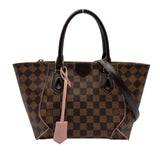 ルイ・ヴィトン LOUIS VUITTON カイサトートPM N41554 ブラウン/ピンク ダミエ/レザー レディース ショルダーバッグ