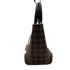 ルイ・ヴィトン LOUIS VUITTON カイサトートPM N41554 ブラウン/ピンク ダミエ/レザー レディース ショルダーバッグ