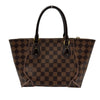 ルイ・ヴィトン LOUIS VUITTON カイサトートPM N41554 ブラウン/ピンク ダミエ/レザー レディース ショルダーバッグ