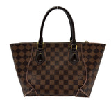 ルイ・ヴィトン LOUIS VUITTON カイサトートPM N41554 ブラウン/ピンク ダミエ/レザー レディース ショルダーバッグ