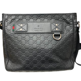 グッチ GUCCI グッチシマ ショルダーバッグ 322080 ブラック グッチシマレザー ユニセックス ショルダーバッグ