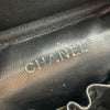 シャネル CHANEL ココマーク バニティケース A01998 6番台 ブラック ゴールド金具 キャビアスキン レディース ハンドバッグ
