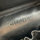 シャネル CHANEL ココマーク バニティケース A01998 6番台 ブラック ゴールド金具 キャビアスキン レディース ハンドバッグ
