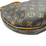 ルイ・ヴィトン LOUIS VUITTON クロワッサンMM M51512 ブラウン モノグラム・キャンバス レディース ショルダーバッグ
