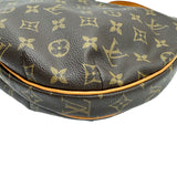 ルイ・ヴィトン LOUIS VUITTON クロワッサンMM M51512 ブラウン モノグラム・キャンバス レディース ショルダーバッグ