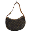 ルイ・ヴィトン LOUIS VUITTON クロワッサンMM M51512 ブラウン モノグラム・キャンバス レディース ショルダーバッグ