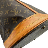 ルイ・ヴィトン LOUIS VUITTON バケットGM M42236 ブラウン モノグラム・レザー レディース ショルダーバッグ