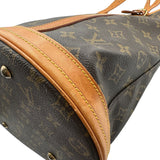ルイ・ヴィトン LOUIS VUITTON バケットGM M42236 ブラウン モノグラム・レザー レディース ショルダーバッグ