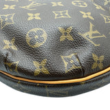 ルイ・ヴィトン LOUIS VUITTON クロワッサンMM M51512 ブラウン モノグラム/レザー レディース ショルダーバッグ