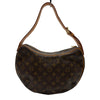 ルイ・ヴィトン LOUIS VUITTON クロワッサンMM M51512 ブラウン モノグラム/レザー レディース ショルダーバッグ
