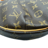 ルイ・ヴィトン LOUIS VUITTON クロワッサンMM M51512 ブラウン モノグラム/レザー レディース ショルダーバッグ