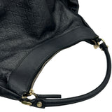 グッチ GUCCI グッチシマアビーセミショルダーバッグ 189833 ブラック グッチシマレザー レディース ショルダーバッグ