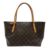 ルイ・ヴィトン LOUIS VUITTON ラスパイユPM M40608 ブラウン モノグラム/レザー レディース トートバッグ