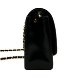 シャネル CHANEL ダイアナ25 A01165 2番台 ブラック ゴールド金具 ラムスキン レディース ショルダーバッグ