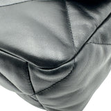 シャネル CHANEL CHANEL19 ラージバッグ AS1161 ブラック ゴールド金具×シルバー金具 シャイニーラム レディース ショルダーバッグ