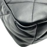 シャネル CHANEL CHANEL19 ラージバッグ AS1161 ブラック ゴールド金具×シルバー金具 シャイニーラム レディース ショルダーバッグ