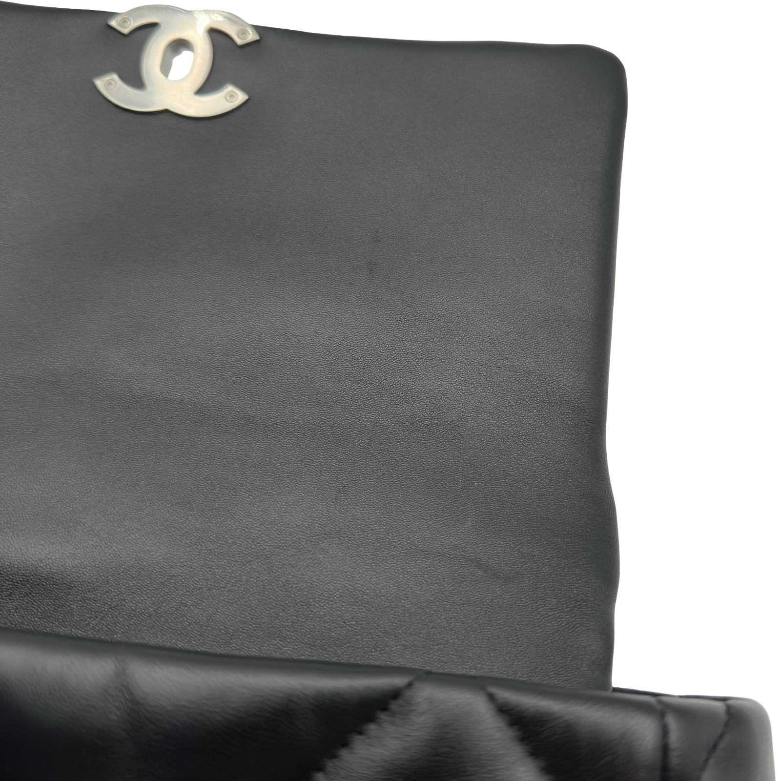 シャネル CHANEL CHANEL19 ラージバッグ AS1161 ブラック ゴールド金具