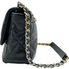 シャネル CHANEL CHANEL19 ラージバッグ AS1161 ブラック ゴールド金具×シルバー金具 シャイニーラム レディース ショルダーバッグ