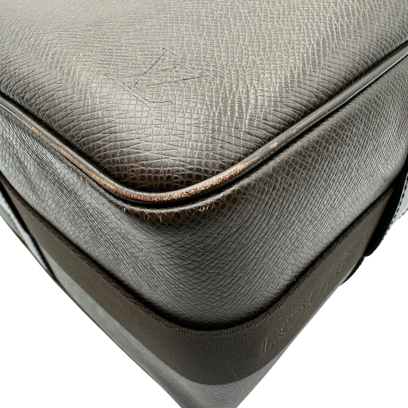 ルイ・ヴィトン LOUIS VUITTON リポーター M30158 グリズリ タイガレザー メンズ ショルダーバッグ ルイ・ヴィトン LOUIS VUITTON リポーター M30158 グリズリ タイガ