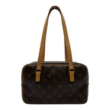 ルイ・ヴィトン LOUIS VUITTON シテMM M51182 ブラウン モノグラム/レザー レディース ショルダーバッグ