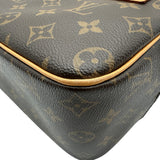 ルイ・ヴィトン LOUIS VUITTON シテMM M51182 ブラウン モノグラム/レザー レディース ショルダーバッグ