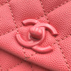 シャネル CHANEL ココハンドルXXS AS2215 30番台 マトラッセ ピンク ピンク金具 キャビアスキン レディース ハンドバッグ ショルダーバッグ
