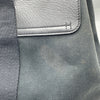 エルメス HERMES ヴァルパライソMM ブラック トワル･レザー メンズ ハンドバッグ