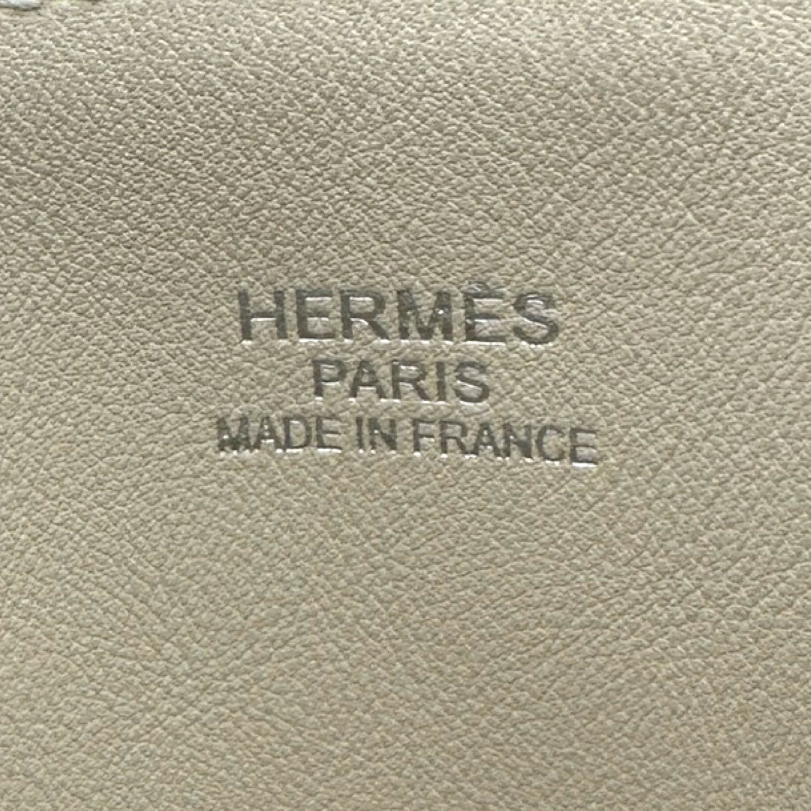 エルメス HERMES ネオドゥブルセンス35 K刻印 エトゥープ/クレ