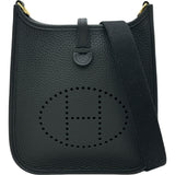 エルメス HERMES エヴリンTPM G刻印 ブラック ゴールド金具 トリヨン レディース ショルダーバッグ