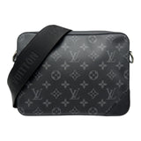 ルイ・ヴィトン LOUIS VUITTON トリオ・メッセンジャー M69443 ブラック/グレー モノグラムエクリプスリバース/レザー メンズ メッセンジャーバッグ
