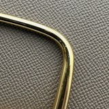 エルメス HERMES デッラカヴァッレリア ミニ W刻印 エトゥープ ゴールド金具 エプソン レディース ショルダーバッグ