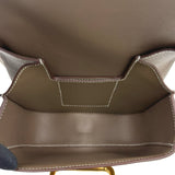 エルメス HERMES デッラカヴァッレリア ミニ W刻印 エトゥープ ゴールド金具 エプソン レディース ショルダーバッグ