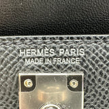 エルメス HERMES ミニケリー2 K刻 ブラック シルバー金具 エプソン レディース ショルダーバッグ