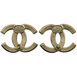シャネル CHANEL ココマークラインストーンピアス ゴールド ラインストーン/メタル アクセサリー