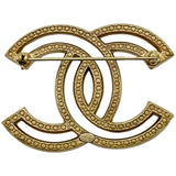 シャネル CHANEL ココマークラインストーンブローチ ゴールド メタル/ラインストーン アクセサリー