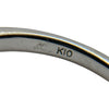 ４℃ K10ダイヤモンドリング ホワイトゴールド K10 ダイヤモンド ジュエリー