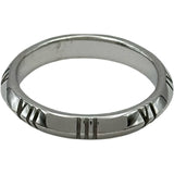 ティファニー TIFFANY＆CO アトラスXクローズドナローリング ホワイトゴールド Au750 ジュエリー