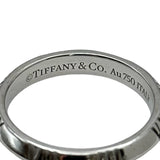 ティファニー TIFFANY＆CO アトラスXクローズドナローリング ホワイトゴールド Au750 ジュエリー