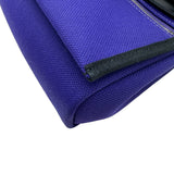 エルメス HERMES エールバッグ20 G刻印 パープル/ブラック シルバー金具 トワル レディース ショルダーバッグ