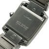 カルティエ Cartier タンク フランセーズ MM W51011Q3 アイボリー ステンレススチール クオーツ レディース 腕時計