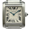 カルティエ Cartier タンクフランセーズ MM W51011Q3 アイボリー系 ステンレススチール クオーツ ユニセックス 腕時計