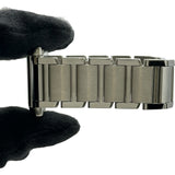 カルティエ Cartier タンクフランセーズ MM W51011Q3 アイボリー系 ステンレススチール クオーツ ユニセックス 腕時計