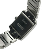 カルティエ Cartier タンクフランセーズ MM W51011Q3 アイボリー系 ステンレススチール クオーツ ユニセックス 腕時計